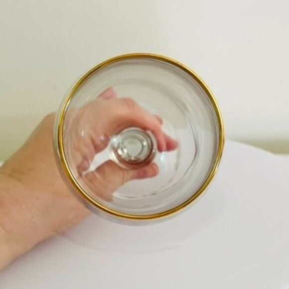 Stella Artois Beer Glass 8" Tall With Gold Rim Belgium Design For Collectors - Picture 5 of 13